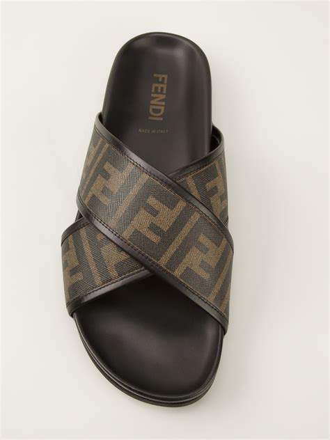 fendi mens sandals|More.